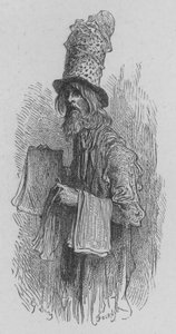 ハエを取るために紙の商人 作： Gustave after Dore